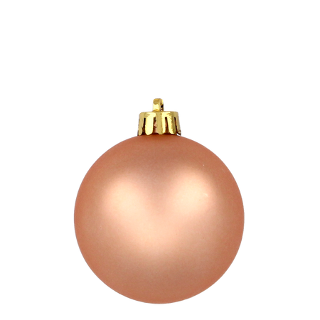 SET OF 60 CHRISTMAS ORNAMENTS OLIVE/COPPER/GRAPHITE MIX DESIGNS