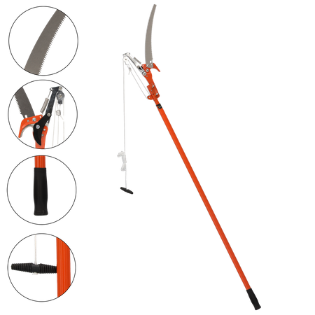 SECŢOR GĂSIENIC CU FIERĂSTRĂU PE TĂCINĂ TELESCOPICĂ 250 CM *0535