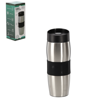 TASCĂ TERMICĂ 350 ML TURISTICĂ CU ACCESORIU ANTIPATYLA *4766