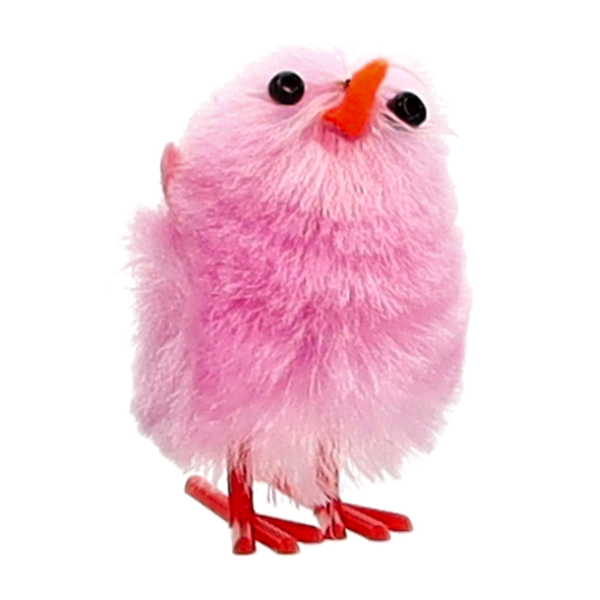 SET OF 24 CHICKS 22 x 4.5 x 3.5 CM MIX COLORS