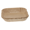 SET OF 50 PAPER LINERS FOR AIR FRYER SQUARE 20 X 4,5 CM