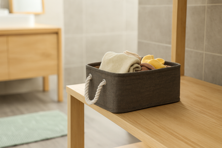 ORGANIZÁTOR OBDELNÍKOVÝ 22 x 32 x 14 CM HNĚDÝ VEL. S *4793