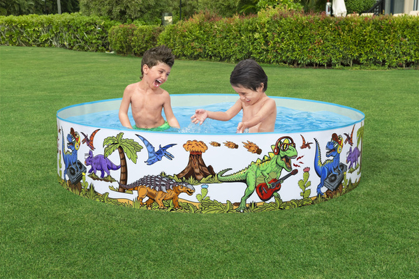 Bestway® 6' x H15"/1.83m x H38cm Dinosaur Fill'N Fun