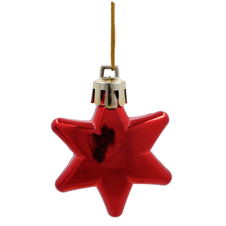 SET OF 50 CHRISTMAS TREE DECORATIONS MIX