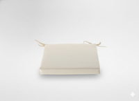 PODUSZKA NA KRZESŁO 40 x 40 x 5 CM BEŻOWA