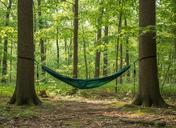 ZESTAW DO MOCOWANIA HAMAKA - HAKI Z LINAMI - UDŹWIG 200kg