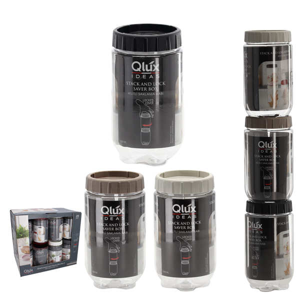 PLASTOVÁ NÁDOBKA 725 ML ŠROUBOVACÍ *7252