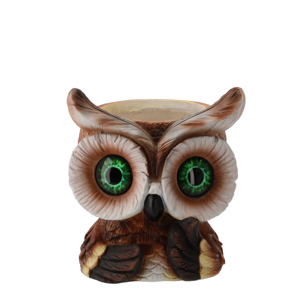 GARDEN FLOWERPOT - OWL 26 x 24 x 27,5 CM