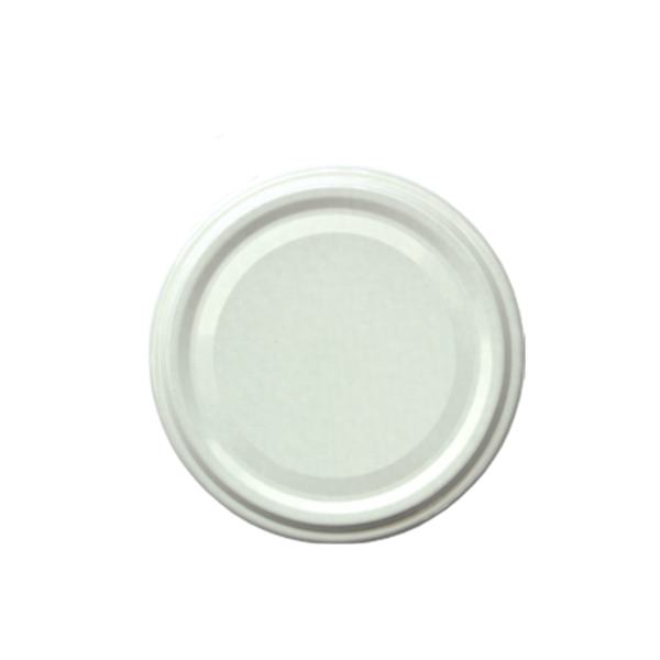 SET OF 20 LIDS DIA 53 WHITE