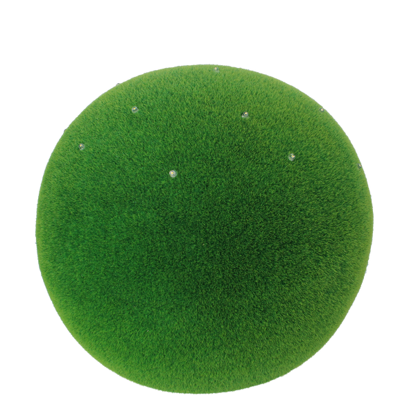 FIGURĂ DE GRĂDINĂ - BOL VERDE 32,5 x 32,5 x 28,5 CM LED *7607