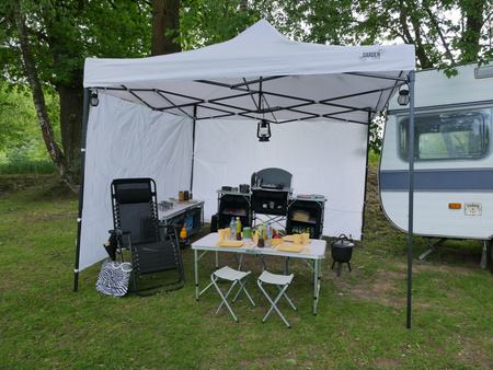 CORT DE VÂNZARE 3 X 3 M ALB *7465