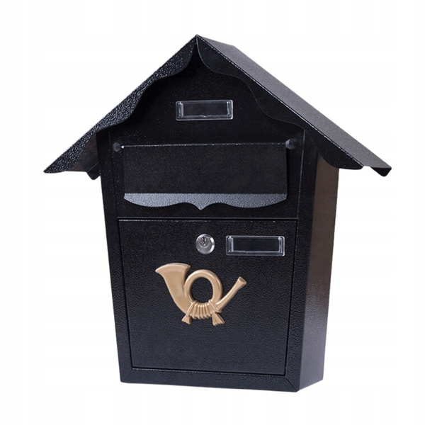 LETTERBOX "RAVEN" 37 X 36.5 X 10 CM