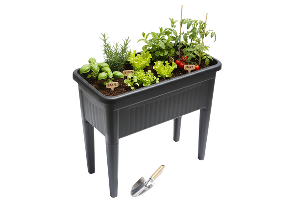 STÓŁ SZKLARNIOWY BEZ POKRYWY 76 x 37,5 x 65,5 cm ANTRACYT