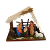 TRADITIONAL NATIVITY SCENE ST1 MEDIUM SNOWED