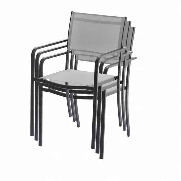 GARDEN CHAIR GREY 54X55X86CM