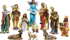 SET FIGURI DE CRĂCIUN 11 BUC. până la 80 CM polyresin *0503