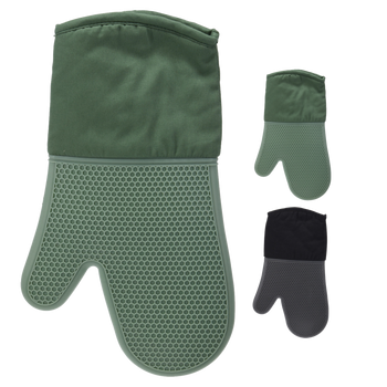 KITCHEN GLOVE COTTON 2ASS CLR