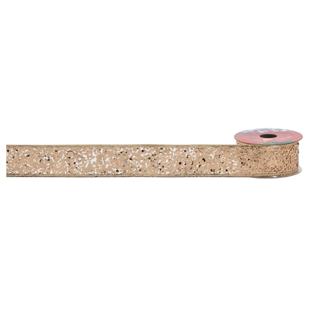 VÁNOČNÁ DEKORATÍVNA STUHA 3,8 CM x 2,7 M MIX FARIEB bal=24ks *4741