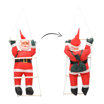 MIKULÁŠ VSTUPUJÚCI PO REBRÍKU 60 CM *6475