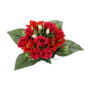 ARANJAMENT FLORAL ARTIFICIAL RĂNDURI ŞI LILIAC 25 x 27 x 27 CM MIX DE CULORI ambalaj=12 buc *2959