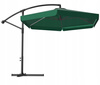 PARASOL OGRODOWY 3 M ZIELONY "BANANA" Z POKROWCEM *2859