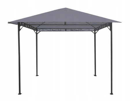 GARDEN PAVILION GREY 3 X 3M 3 X 3 X H2.55M