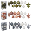 KPL. 35 OLIVOVÉ/MEĎOVÉ/GRAFITOVÉ KULIČKY MIX VZORŮ *7580