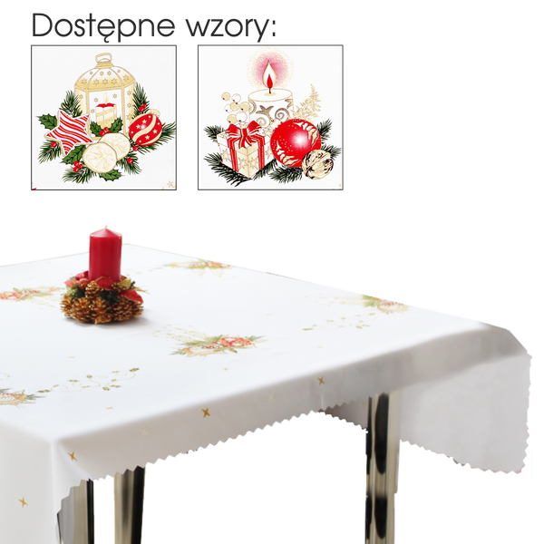 MASĂ 110*110 CM CRĂCIUN PACH.1 BUC*4907