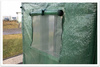 SKLENÍK NA PARADAJKY ZELENÝ 200 x 77 x 168/146 cm *5507