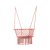 HANGING CHAIR "RIVO" WITH CUSHION 120X60/80CM - PINK