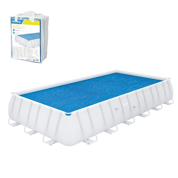 COVOR SOLAR PENTRU PISCINA RECTANGULARĂ /6,40 x 2,74 M - 7,32 x 3,66 M/ *8786 *4698