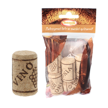SET OF 5 ROLLED CORKS DIAMETER 23/38