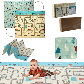CRAWLING MAT 180x200x1 CM + HANDMADE BAG
