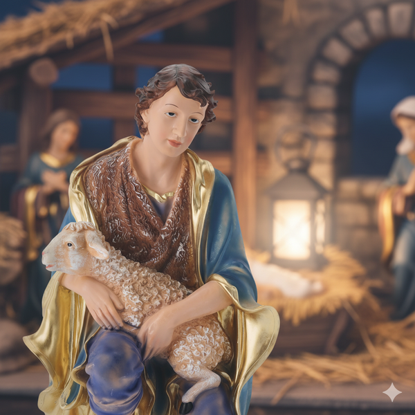 FIGURINE SHEPHERD 29 x 36 x 60 CM