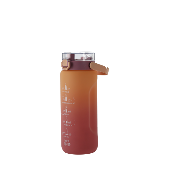 BOTTLE 2000 ML FOR WATER BLUE OMBRE