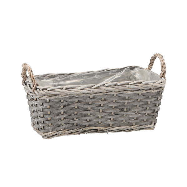 WICKER RECTANGULAR COVER 35 X 17 X 14 CM