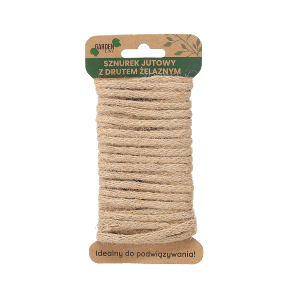 Sârmă de jute pentru legare 2,5 mm x 5 m cu fir de fier *4465