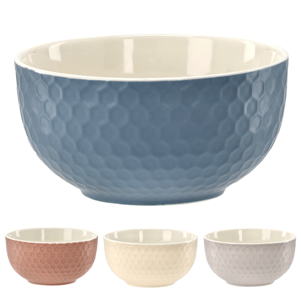 PORCELAIN BOWL 550 ML "HONEY" PACK=4PCS