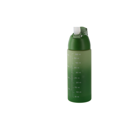 BUTELKA 500 ML NA WODĘ MIX KOLOR *6379
