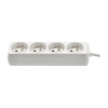EXTENSION CORD POWER STRIP 4 SOCKETS 3M WHITE