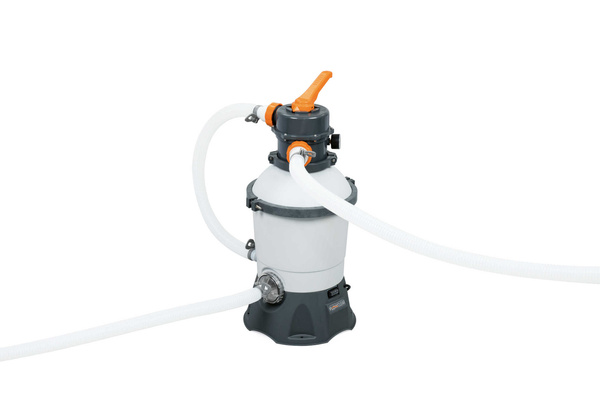 PISCINĂ CU CADRU 4,12 x 2,01 x 1,22 M (PISCINĂ, POMPĂ DE NISIP, SCARĂ, DISTRIBUITOR) *0258 *6288