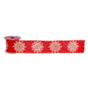FUNDAȚIE DECORATIVĂ DE SĂRBĂTORI 6,3CM X 2,7M ZĂPADĂ MIX DE CULORI ambalaj=16buc. *2251