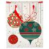 CHRISTMAS GIFT BAG PINK 26 x 32 x 10 CM