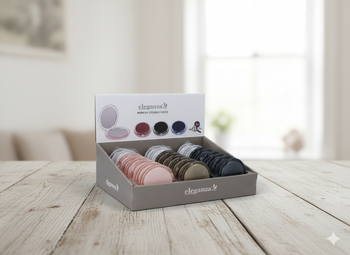 LUSTERKO SKŁADANE OKRĄGŁE DO MAKIJAŻU*1968