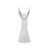 CHRISTMAS DECORATION - SMALL LED PLASTIC ANGEL 4 x 4 x 11 CM ASSORTED DESIGNS disp=12pcs