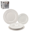 ZESTAW OBIADOWY 18 EL. OKRĄGŁY BIAŁY *1359