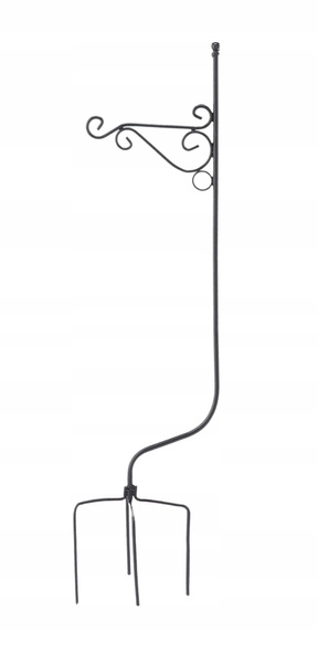 STOJAK DLA ROŚLIN 122 CM MIX WZORÓW CZARNY disp=8szt *5523