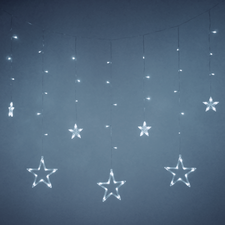 LED STAR LIGHTS 138L COLD WHITE