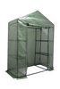 SZKLARNIA OGRODOWA Z PÓŁKAMI ZIELONA 140 x 73 x 200 CM *5477
