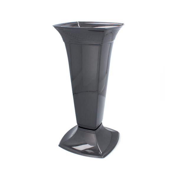 FLAKON WYSOKI ETNA GRAFIT METALIK 38CM *5289*